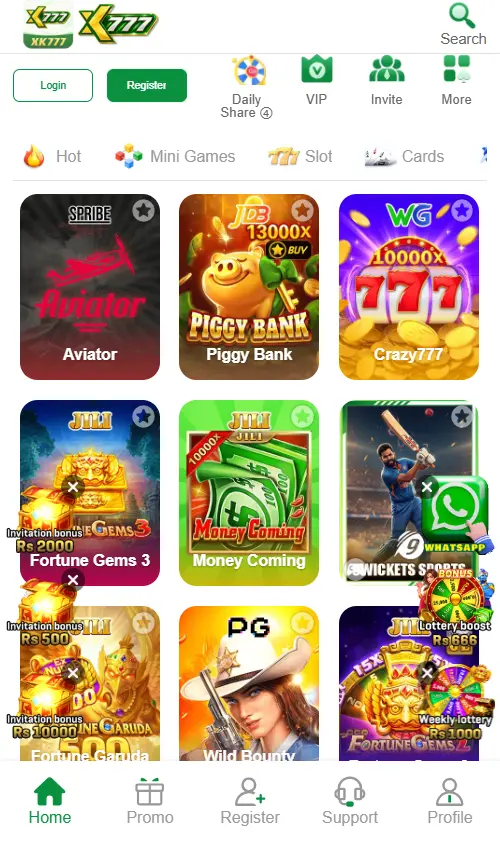 XK777 game